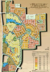 Phillips Creek Ranch SiteMap Phillips Creek Ranch Development