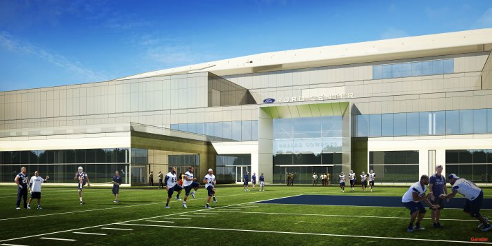 Ford Center at the Star Conceptual in Frisco