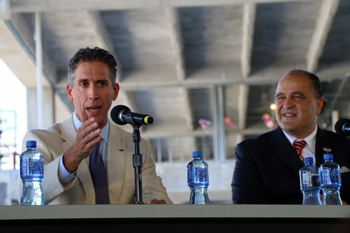 Greg Wood Ford Regional Manager and Mayor Maso