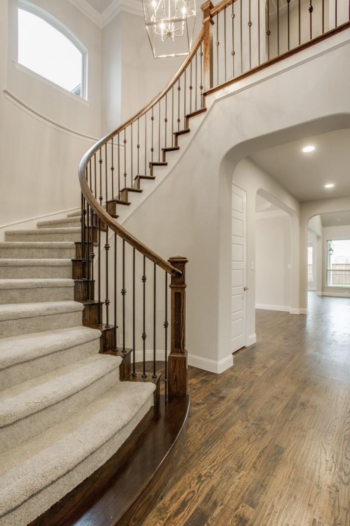 Shaddock Homes Spiral Staircase