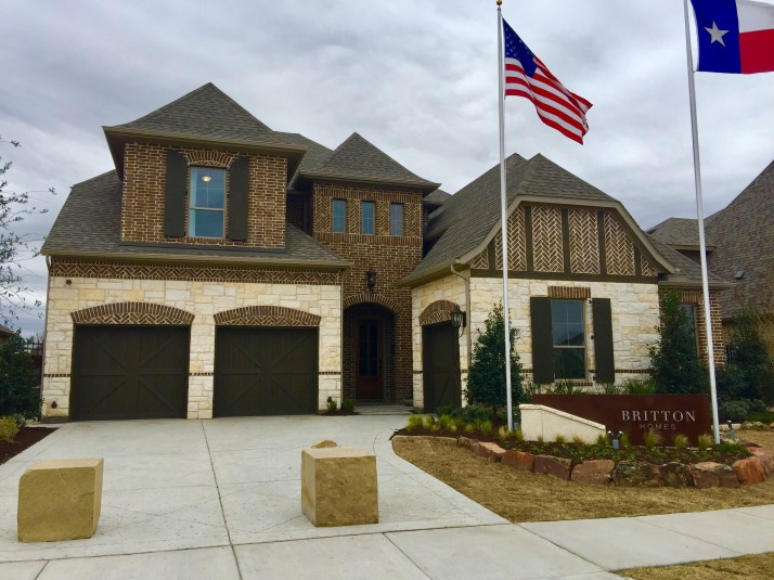 Britton Homes Hollyhock Frisco