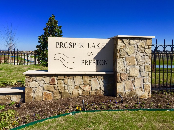 Prosper Lake on Preston Prosper Lake on Preston