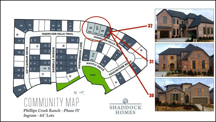 Phillips Creek Ranch Shaddock Homes