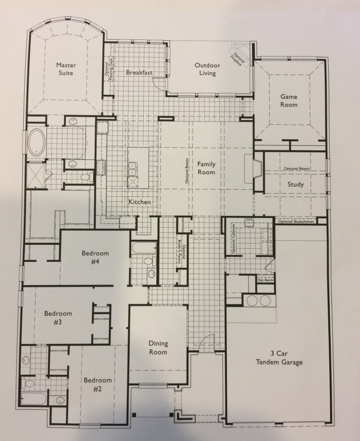 Highland Homes 292 Floorplan
